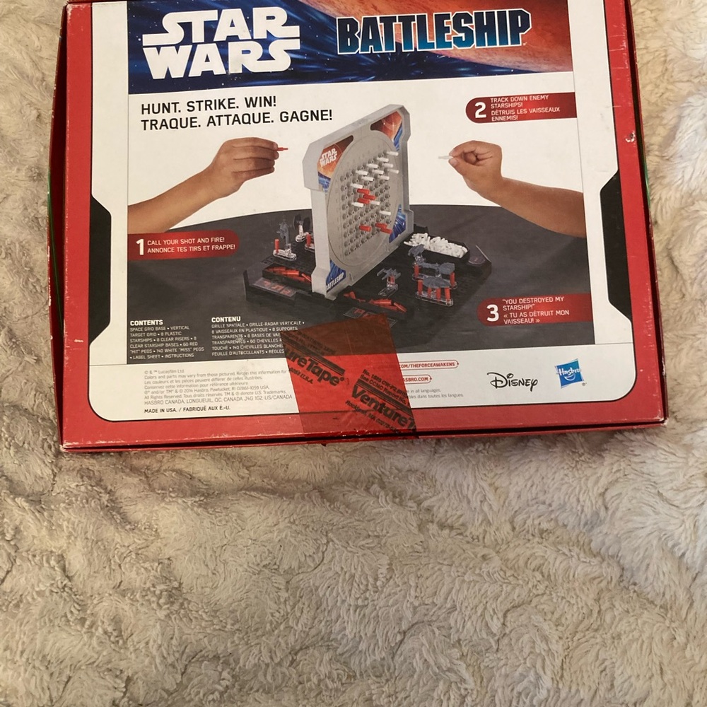 RARE 2014 Hasbro Star Wars Battleship Game - Picture 7 of 11